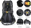 60L Wasserdichter leichter Wanderrucksack mit Regenschutz, Produktbild-Vorschau 5