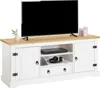Lowboard TEQUILA 140 cm, Weiß/Braun - TV Schrank aus Kiefer Produktbild-Vorschau 9