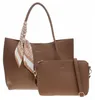 Rieker Damen Shopper mit Umhängetasche Set Flechttuch Produktbild-Vorschau 2