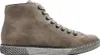 A side view of a gray high-top sneaker. Produktbild-Vorschau