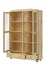 Möbilia Vitrine | 3 Türen mit Glaseinsatz, 2 Schubladen | Produktbild-Vorschau 3
