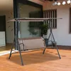 Outsunny 2-Sitzer Hollywoodschaukel mit Sonnendach Patio Produktbild-Vorschau 7