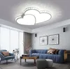 LED Deckenleuchte Kristall Metall Modern Herzförmige Produktbild-Vorschau 3