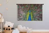 MuchoWow® Wandteppich Wandbehang Pfau - Federn - Augen Produktbild-Vorschau 3