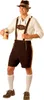Kostüm Bayer - Lederhose, Hemd, Socken, Hut   - Gr. S - 3XL Produktbild-Vorschau 1