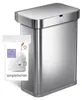 simplehuman Passgenaue Müllbeutel 3 x 20 Pack (60 Beutel), Produktbild-Vorschau 5