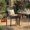 Stuhl draußen Garten modern schwarz weiß Polypropylen Sawas Produktbild-Vorschau 2