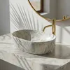 Aufsatzwaschbecken Rea Amelia Rustrstone 48 Beige Produktbild-Vorschau 4