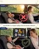 2x HECKBO Pare-soleil voiture enfant motif bébés animaux et Voir les images du produit 3