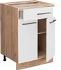 Küchenunterschrank Vicco Fame-Line Weiß Hochglanz 60 cm mit Produktbild-Vorschau 6