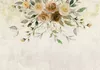 Vlies Fototapete - Summer bloom - retro floral motif with Produktbild-Vorschau 5