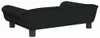vidaXL Letto per cani nero 70x48x22 cm in velluto Anteprima dell’immagine prodotto 4