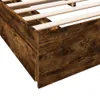 Möbel Bettgestell mit Schubladen Räuchereiche 180x200cm Produktbild-Vorschau 7