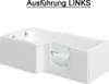 Solarna 170 x 85/70 x 53 cm Badewanne mit Produktbild-Vorschau 4