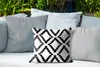 MuchoWow® Outdoor Kissen - Schwarz - Muster - Luxus - 40x40 Produktbild-Vorschau 4