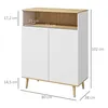 HOMCOM Meuble de rangement, buffet cuisine, avec étagère Voir les images du produit 5