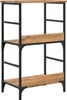 vidaXL Regał dębowy Artisan 50x33x82 cm materiał Podgląd zdjęcia produktu 11
