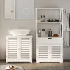 Mondeer Hochschrank Badschrank Badezimmerschrank mit Produktbild-Vorschau 4
