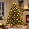 3X2m 200 LED Lichterkette Lichternetz Gelb Lichtervorhang 8 Produktbild-Vorschau 11