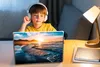 MuchoWow® Laptop Aufkleber Sticker Cover Sonnenuntergang - Produktbild-Vorschau 3