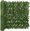 vidaXL Balkónová zástena s tmavozelenými listami 500x75 cm Náhľad obrázku produktu 7