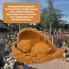 Novaliv Grabschmuck Hund Engelsfügeln rostfarben 22x13x13 Produktbild-Vorschau 4