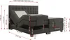 Boxspringbett mit Motor, elektrisch - Elektro - 160x200cm - Produktbild-Vorschau 8
