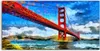 Coloray Glasbild 140x70  Wandbild Glasbilder Kunst Bild Produktbild-Vorschau 1