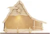 Weihnachtskrippe, Holzbausatz ohne Krippenfiguren Produktbild-Vorschau 1