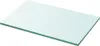 A transparent glass shelf on a white background. Anteprima dell’immagine prodotto