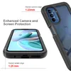 Moto G31 Hülle, Hybrid Transparente Rückseite Robust TPU Produktbild-Vorschau 4