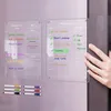 2 sztuki przezroczystej magnetycznej tablicy Podgląd zdjęcia produktu 3