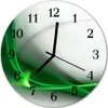 Glasuhr Wanduhr Küchenuhr Echt-Glas 30fi cm Abstrakte Produktbild-Vorschau 1