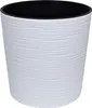 Pflanzkübel Malwa Strip weiß, ø 30 cm, Höhe 30.5 cm, Produktbild-Vorschau 1