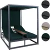 Alu Lounge-Gartenliege HWC-P81, Sonnenliege Daybed, Produktbild-Vorschau 8