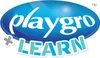 The image shows the Playgro logo with the text '+ LEARN' below it. Voir les images du produit