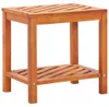 vidaXL Beistelltisch Akazienholz Massiv 45 x 33 x 45 cm Produktbild-Vorschau 6