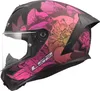 LS2 FF820 Rapid III Poppies Casco, nero/rosa, XS (53/54) Anteprima dell’immagine prodotto 6