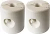 Two beige plastic tent weights are shown against a white background. Produktbild-Vorschau