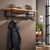 Hoyz – Edge-Garderobe mit 6 Haken – Grau – Wandgarderobe Produktbild-Vorschau 1