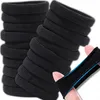 J&W Set di elastici per capelli da donna Meidani nero Anteprima dell’immagine prodotto 3