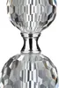 Relaxdays Tischlampe, 2er Set, Glasfuß, Stoffschirm, E27, Produktbild-Vorschau 6