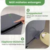 COSTWAY 36 L, pattumiera a 2 scomparti con scomparto Anteprima dell’immagine prodotto 4