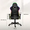 Huzaro Force 6.3 RGB Mesh | LED Beleuchtung Gaming Stuhl Produktbild-Vorschau 4