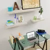 CASARIA® Étagère murale flottante chêne 110 cm MDF robuste Voir les images du produit 2