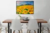 MuchoWow® Gerahmtes Poster Ölfarbe - Gemälde - Blumen - Produktbild-Vorschau 2