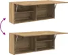 Bad-Wandschrank Artisan-Eiche 100x25x40 cm Holzwerkstoff Produktbild-Vorschau 8