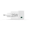 Schnellladegerät, USB-C, Mini-Ladegerät, PD, 25 W, Weiß Produktbild-Vorschau 4