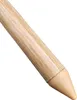 Close-up of the tip of a wooden umbrella pole with a beige cap. Produktbild-Vorschau