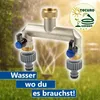 tecuro 2-Wege Verteilerstück 3/4 Zoll (DN 15) mit Produktbild-Vorschau 7